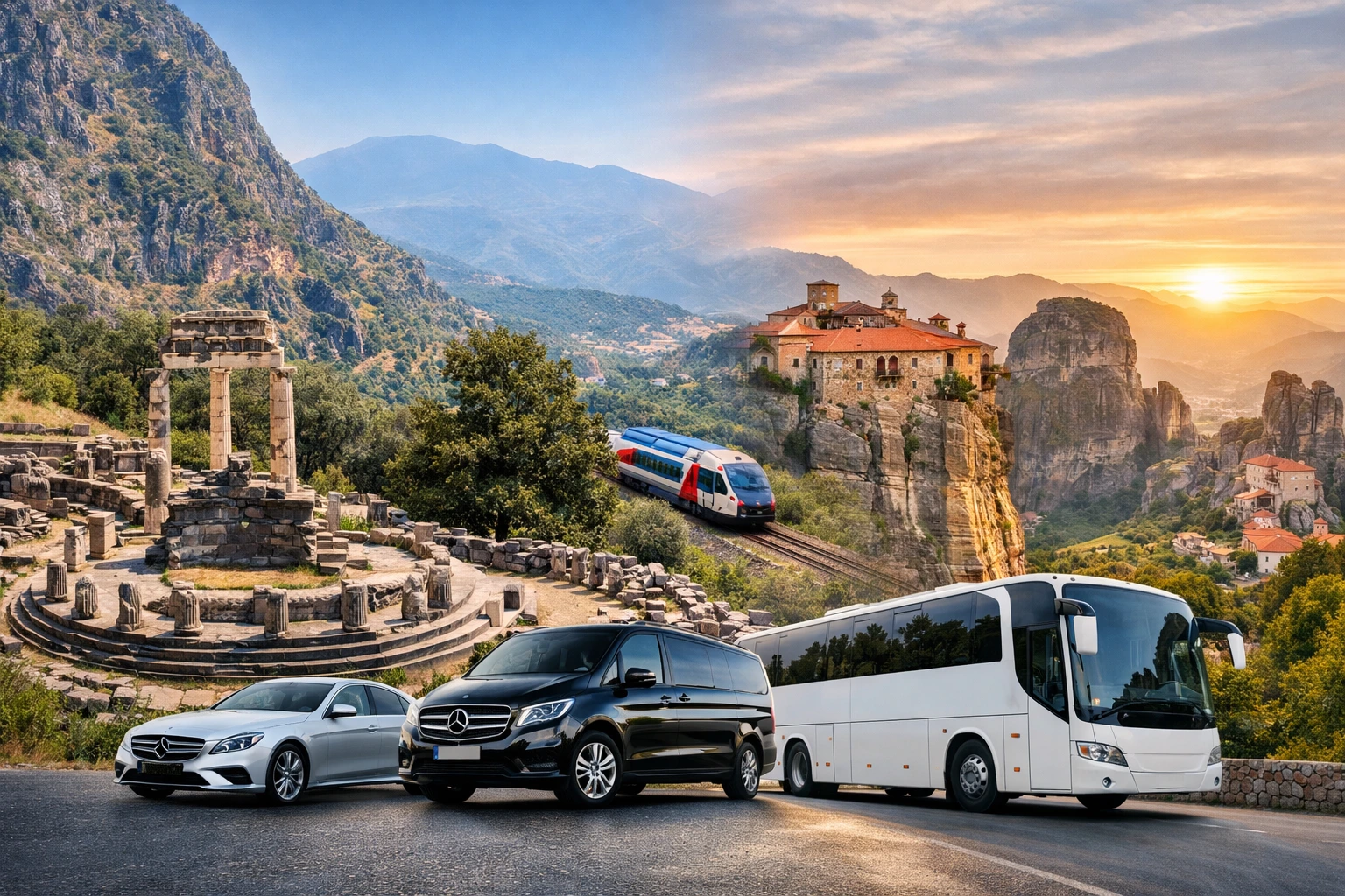 Delphi meteora transfer tours – Αναλυτικός Όδηγός