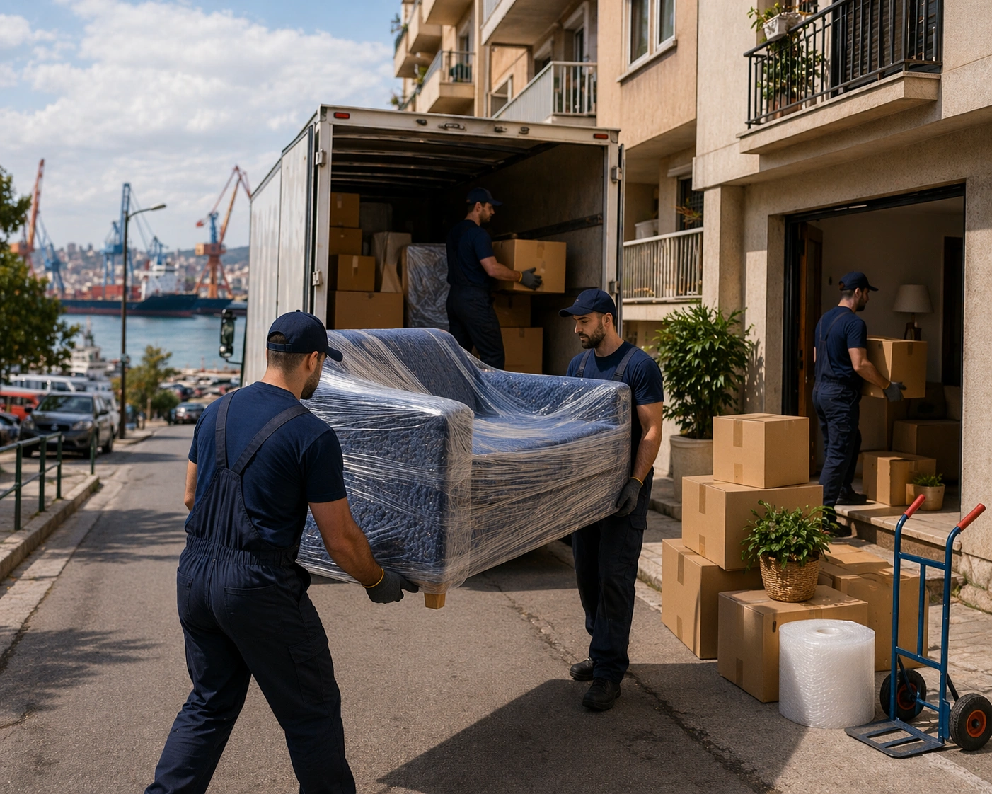 Μεταφορική Δραπετσώνα – Μεταφορές Μετακομίσεις