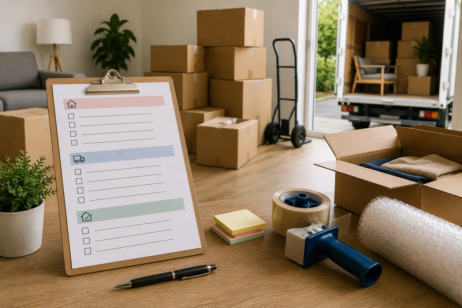Checklist Μετακόμισης — Τι Κάνεις Πριν, Κατά και Μετά