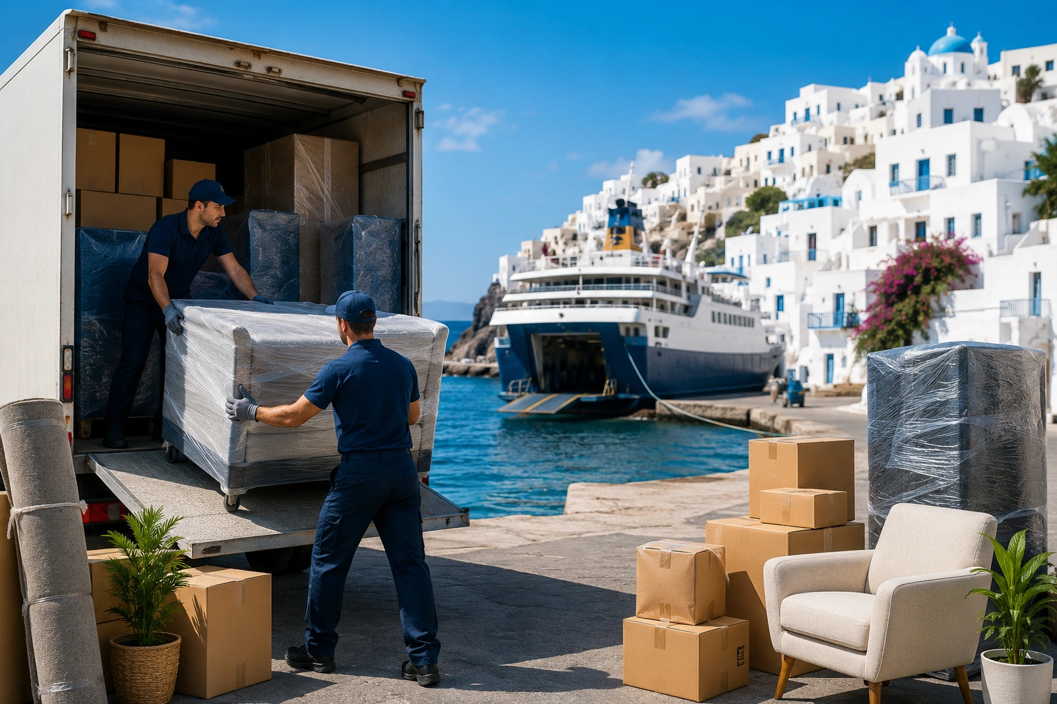 Μετακόμιση από Νησί στην Αθήνα – Έμπειροι Επαγγελματίες